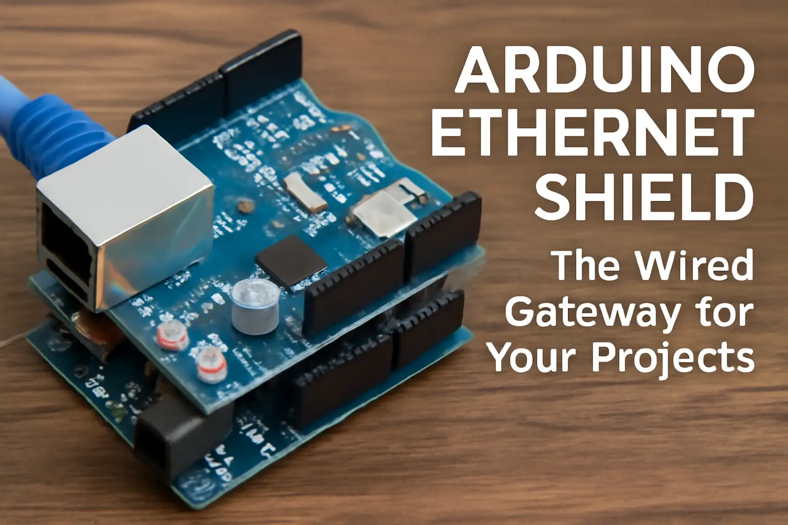 Arduino Ethernet Shield: The Wired Gateway for Your Projects