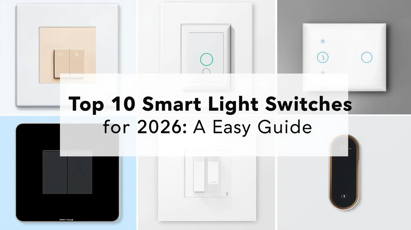 Top 10 Smart Light Switches for 2026: An Easy Guide - Featured Image