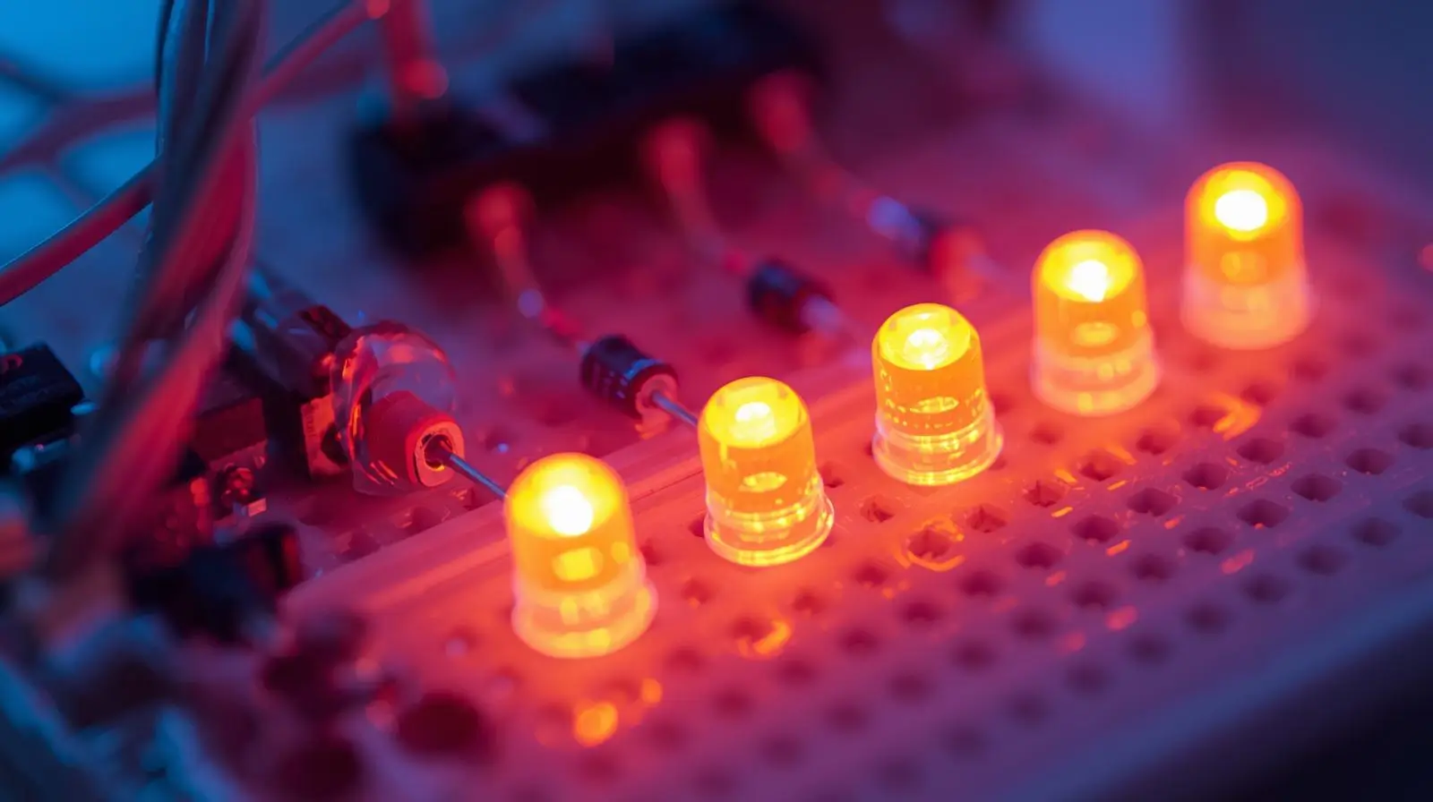 Build a 5-LED Chaser with Arduino - Complete Guide